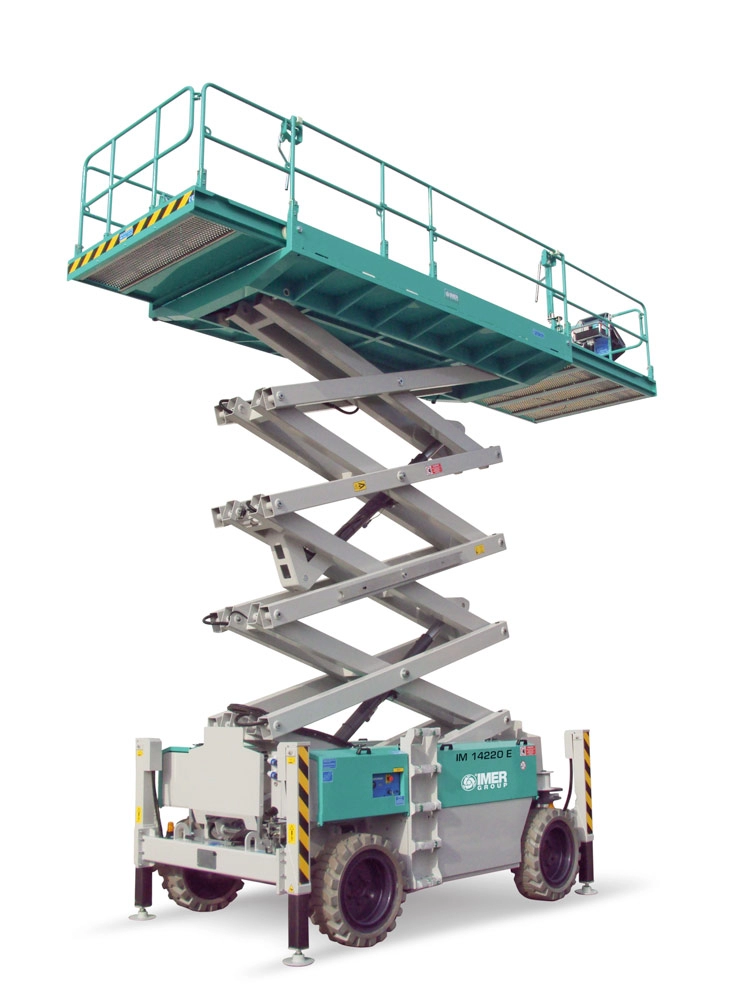 Nacela foarfeca IMER ACCESS IM14220 E Hlucru 16.2 m sarcina 800 kg motor Electric 15 kW