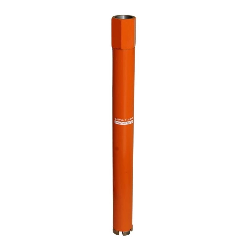 Carota Bisonte 42 x 400 mm diamantat-laser, prindere UNC 1 1/4″