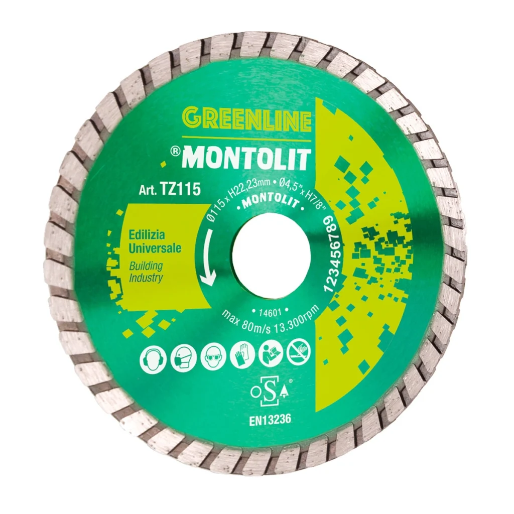 Disc Montolit TZ230P TURMONT 230P ECO diamantat