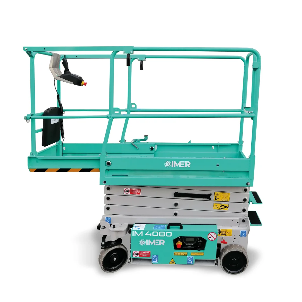 Nacela foarfeca IMER ACCESS IM4080 UL H lucru 5.8 m sarcina 230 kg motor Electric