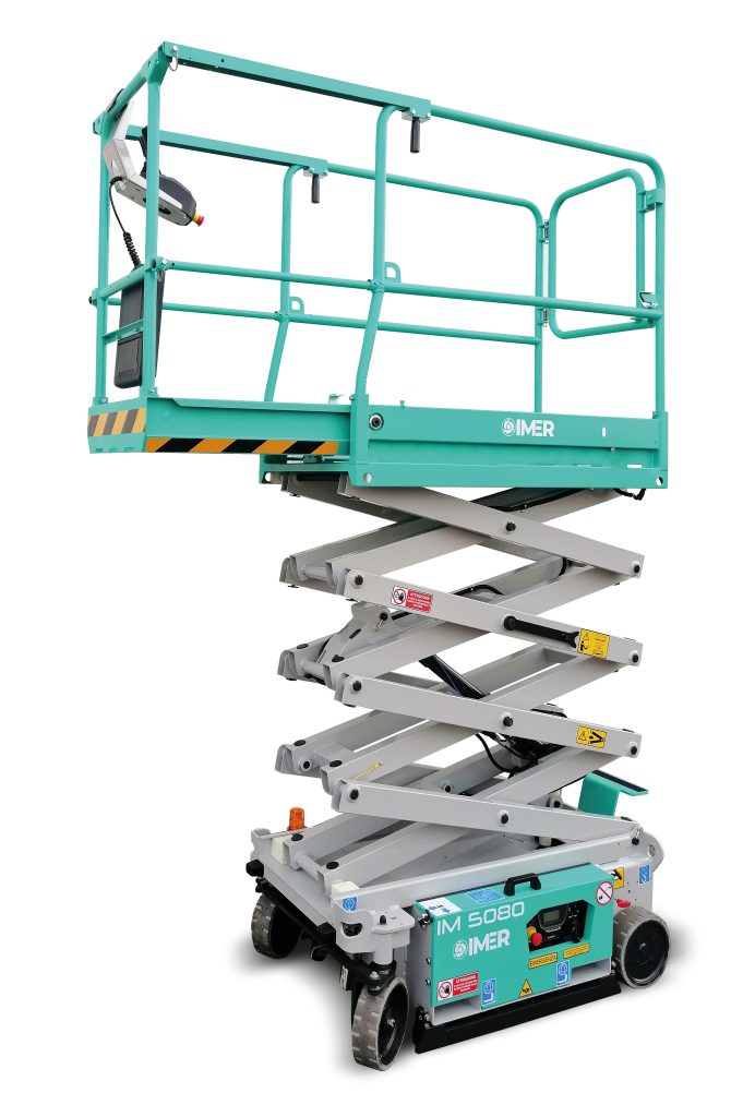 Nacela foarfeca IMER ACCESS IM5080 UL Hlucru 6.9 m sarcina 230 kg motor Electric