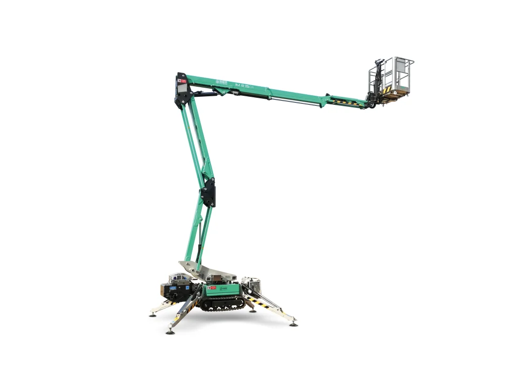 Nacela cu senile tip spider IMER ACCESS IM R15 DA H lucru 15.1m/maxim 230kg, GX390 11cp