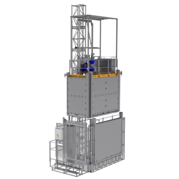 Ascensor pentru santier ELECTROELSA ELSA H20-50 inaltime maxima 200 m sarcina maxima 5000 kg 400V
