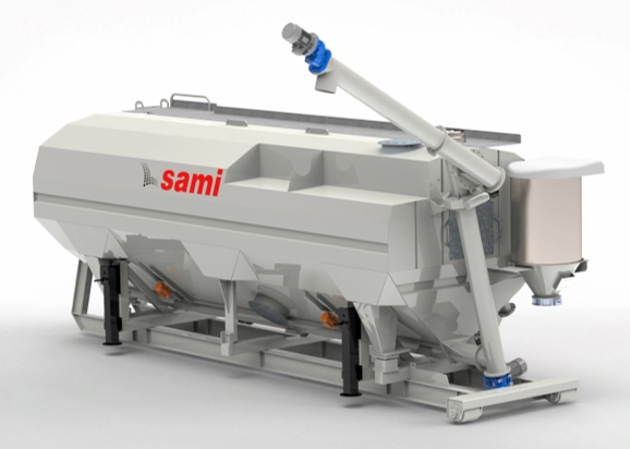 Siloz orizontal SAMI EUROSILO S capacitati de stocare intre 15 si 32 mc