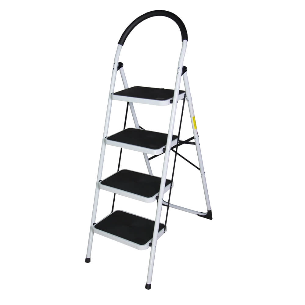 Scara otel BISONTE STR0204 4 trepte, inaltime maxima 95 cm pentru interior