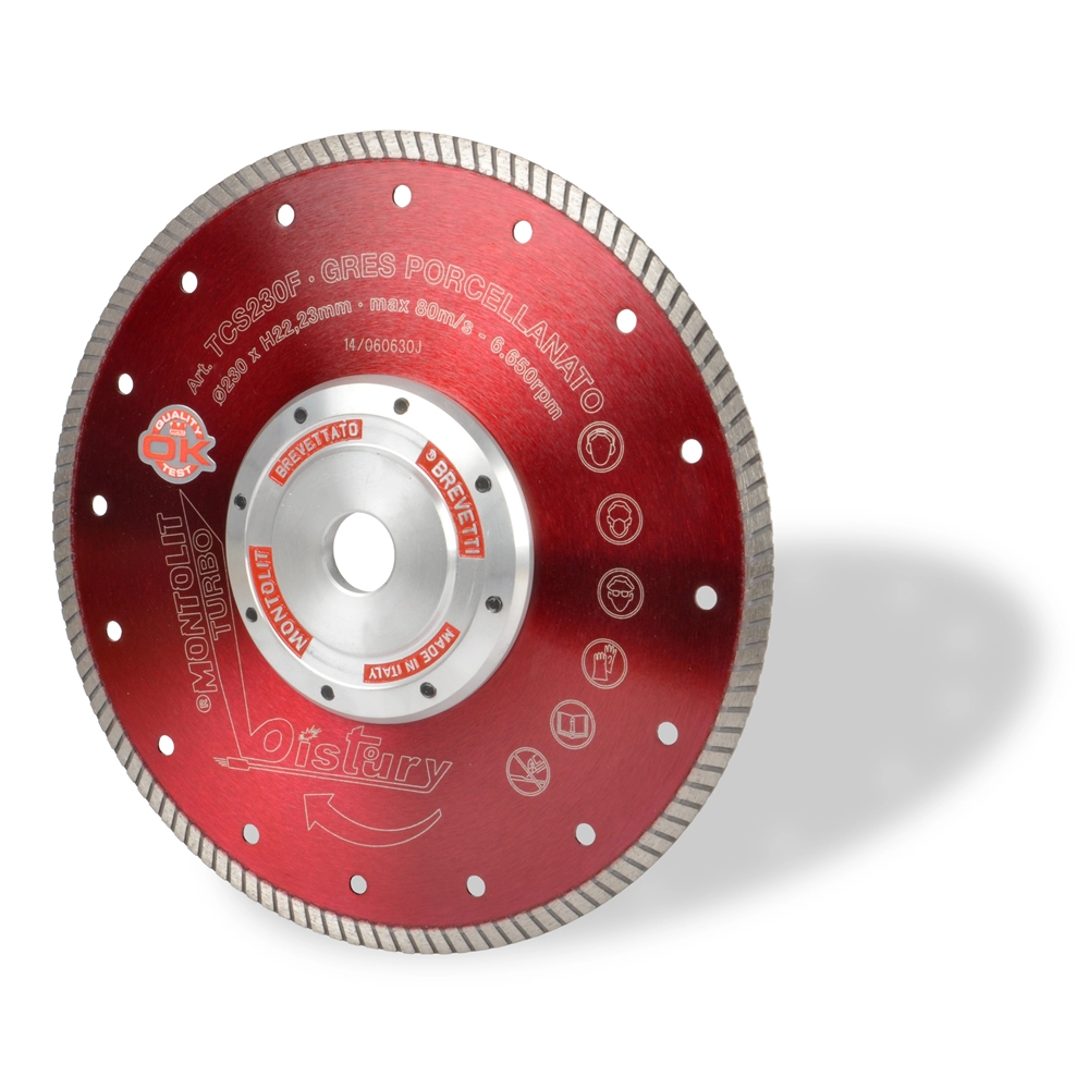 Disc Montolit TCS125R pentru gresie portelanata/ceramica dura Ø 125 mm M22.2
