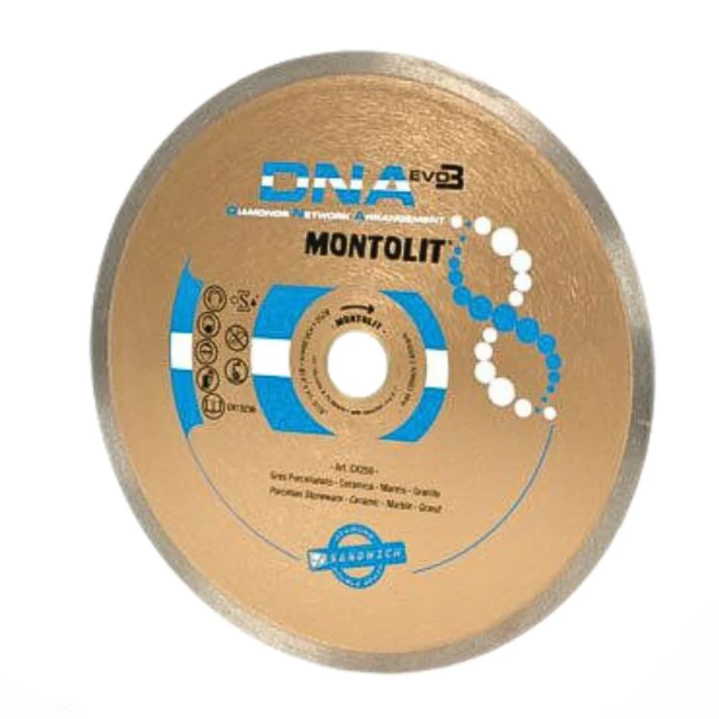 Disc Montolit CX350 pentru gresie portelenata/ceramica delicat/granit Ø 350 mm M25.4