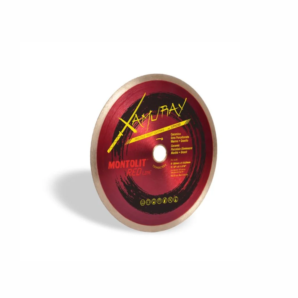 Disc Montolit CPH180 XAMURAY diamantat pentru ceramica Ø 180 mm