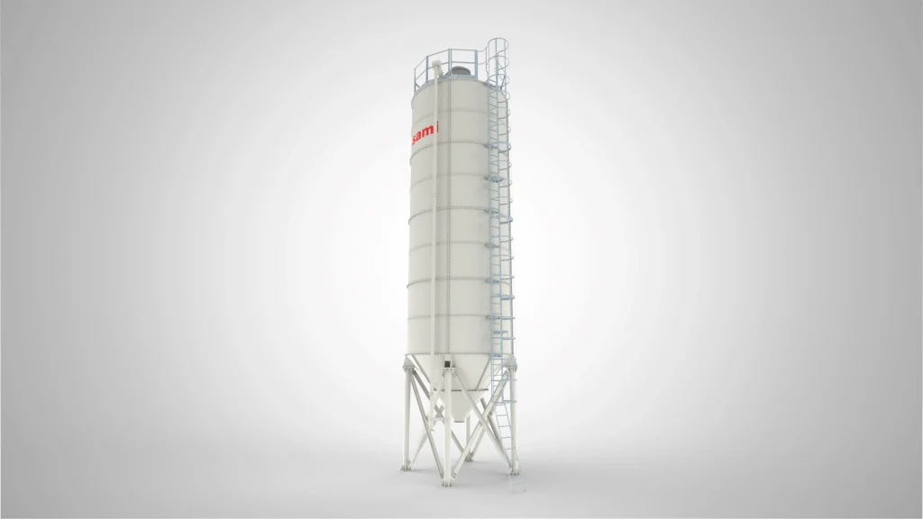 Siloz Vertical Demontabil SAMI capacitati de stocare 50 – 250 mc