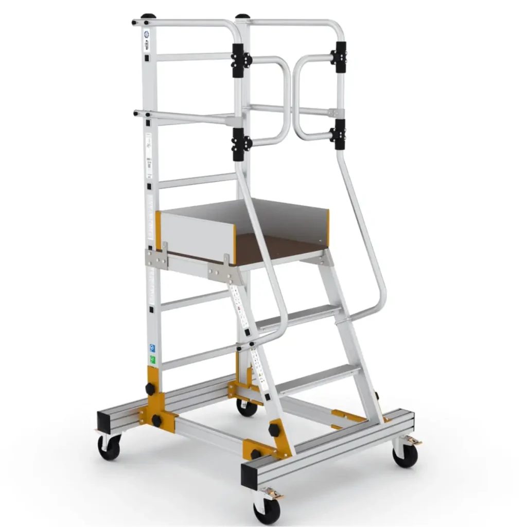 Bisonte Platforma mobila profesionala RD33 din aluminiu, H lucru 3,3m