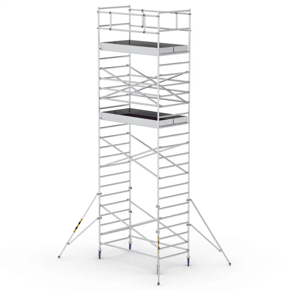 Bisonte ProTUBE L8 Schela mobila profesionala din aluminiu H lucru 8,3m