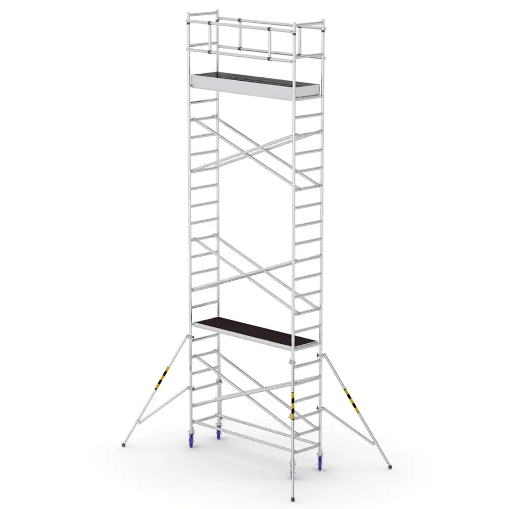 Bisonte ProTUBE S8 Schela mobila profesionala din aluminiu H lucru 8,3m