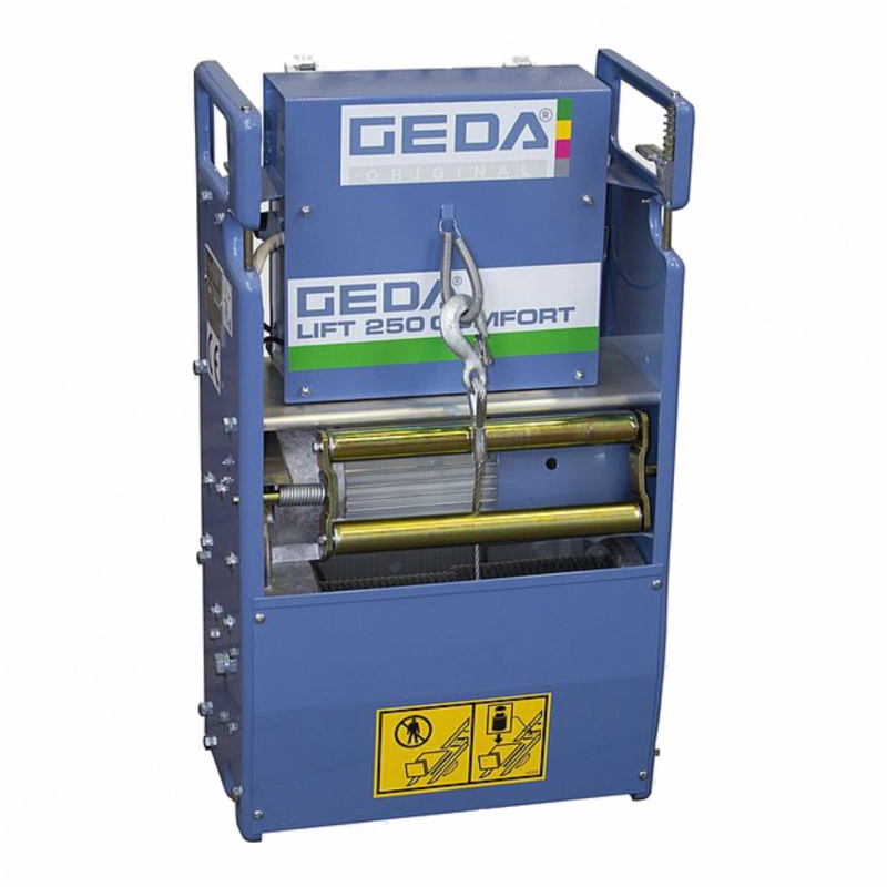 Grup motor pentru elevator GEDA 250 COMFORT, include tronson baza 2 m