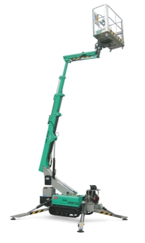Nacela cu senile tip spider IMER ACCESS IM R13 T H lucru 13m/maxim 230kg, Honda GX390