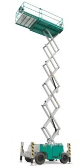 Nacela foarfeca IMER ACCESS IM11180D Hlucru 12.8m/600kg motor Diesel 18.8 KW-cu stabilizatori
