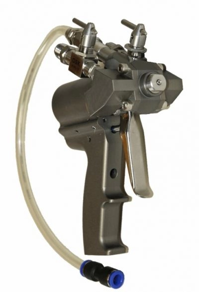 Pistol Bisonte, pulverizator spuma polyuretanica si polyuree pentru FA60