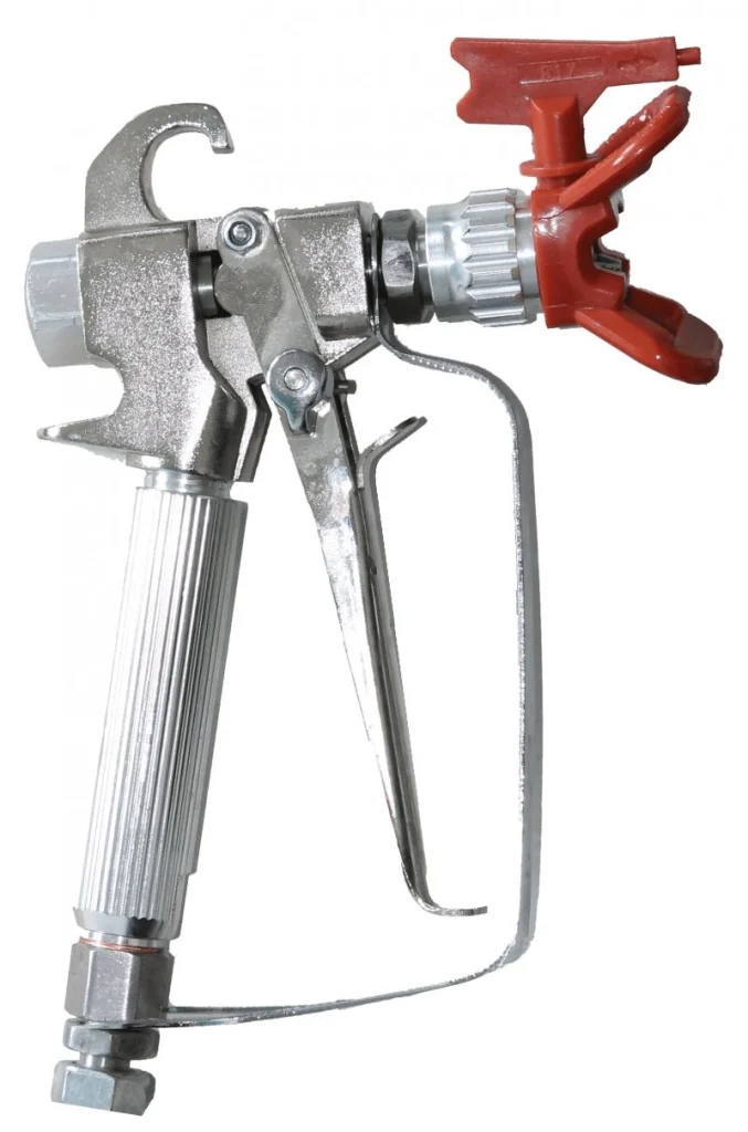 Pistol airless Bisonte PAZ-270 cu filtru 100 galben si duza 517 inclusa  presiune maxima 270 bar